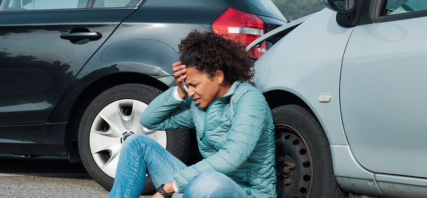 patient needing concussion treatment in Tarrytown after an auto accident