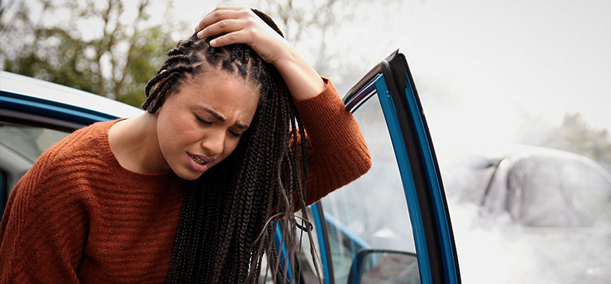 patient needing vertigo treatment in Tarrytown after an auto accident